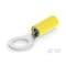 Te Connectivity Ring Terminal, 3/8 in Stud Size, 12 AWG, 300 V, Nylon Insulated, Yellow 2-320577-1 - alternate 1